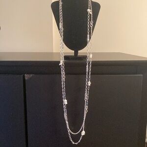 Style & Co. Silver Layered Necklace